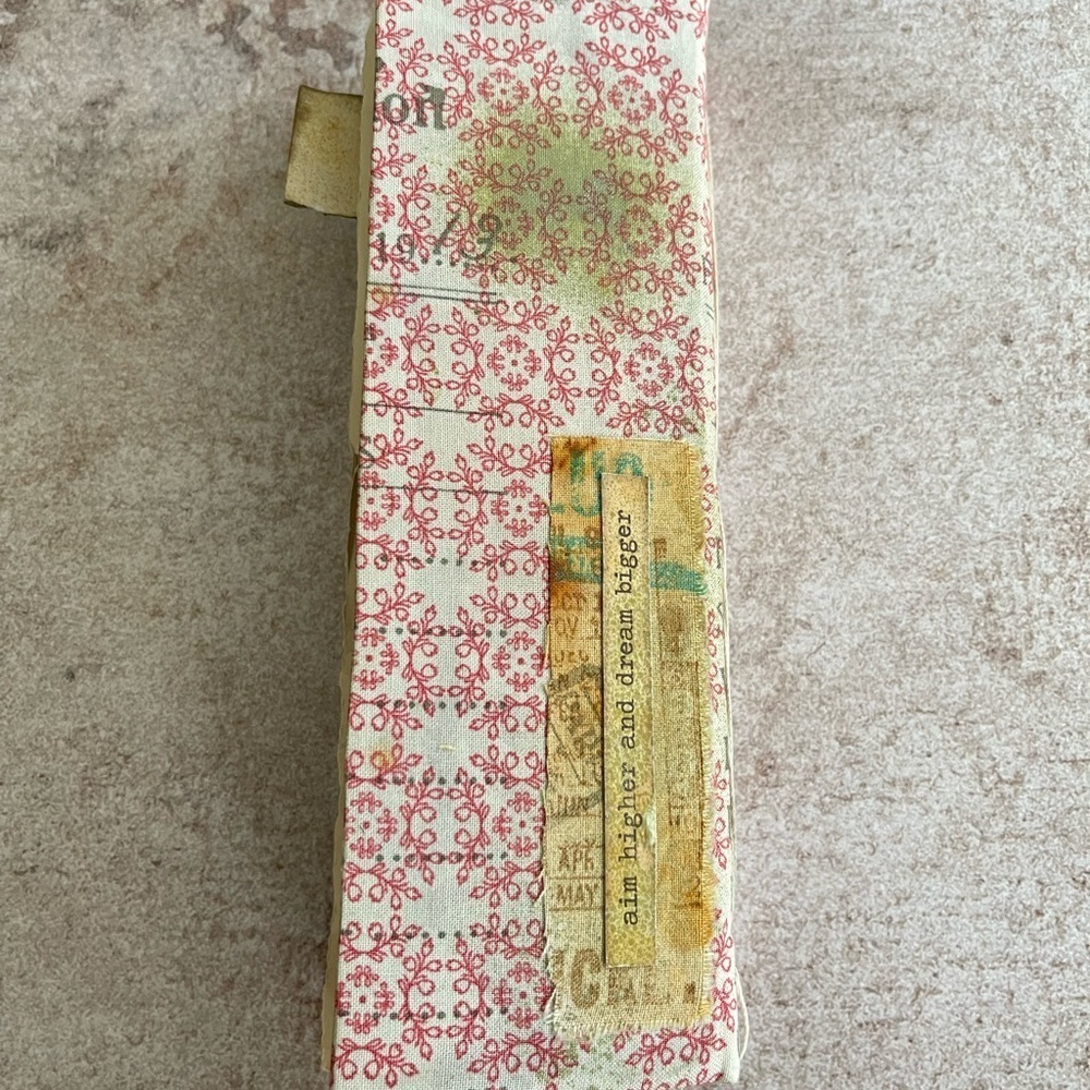 Tall Slim Junk Journal handmade distressed - Picture 8 of 10